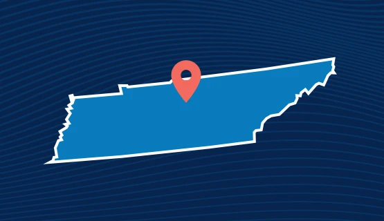 Nashville, Tennessee map