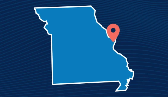 St. Louis, Missouri map