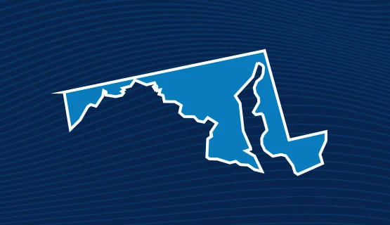 Maryland map