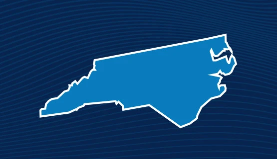 North Carolina map