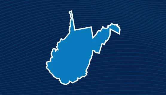 West Virginia map